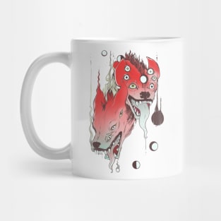 Hyenas Creatures Art Mug